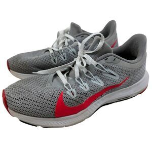 Nike Quest 2 Running Training Shoes Grey Red Orbit CI3803-001 Women Size 7